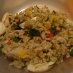 Microwave Rice Salad recipe