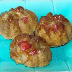 Sticky Rhubarb Muffins recipe