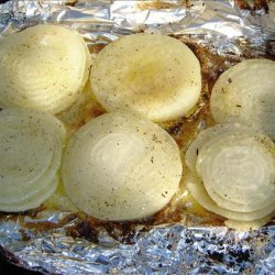 Parmesan Grilled Sweet Onions recipe