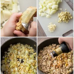 Asian Turkey Lettuce Wraps recipe
