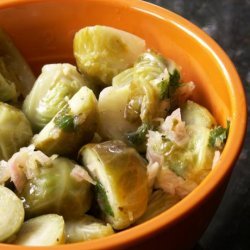 Marinated Brussels Sprouts With Lemon recipe