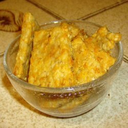 Sesame Cheese Crackers recipe