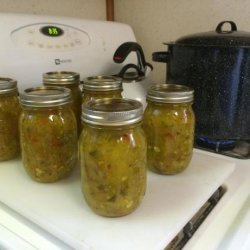 Grand Scale Zucchini Relish recipe