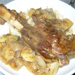 Lamb Shanks With Artichoke Hearts recipe