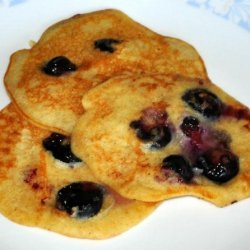 Multigrain Blueberry Pancakes recipe