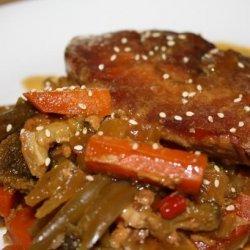 Sweet and Sour Pork Chops recipe