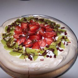 Strawberry Kiwi Pavlova recipe