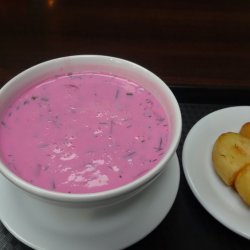 Lithuanian Cold Beetroot Soup recipe