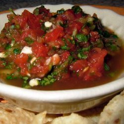 Tay's Hot and Spicy Salsa recipe