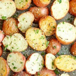 Roasted Potato and Garlic Salad recipe