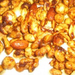 Hot and Spicy Cocktail Nuts recipe