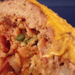 Cornbread Stuffed Meatloaf recipe