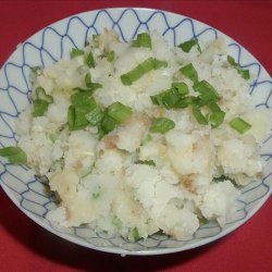 Fat-free Garlic Smashed Potatoes recipe