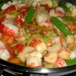 Imitation Crab Stir-Fry recipe