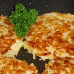 Great No-Grate Potato Pancakes recipe