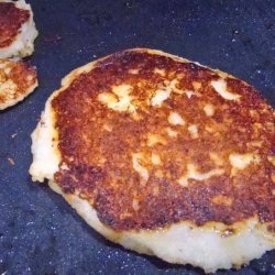 Garlic Mashed Potato Pancakes recipe