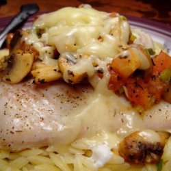 Savory Cheese-Topped Fish Fillets recipe