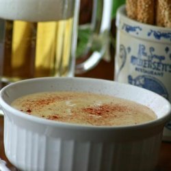 Beer Cheese Broccoli (And Chicken) Soup recipe