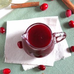 Cranberry Sauce With Apple Cider recipe