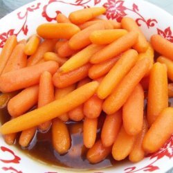 Pineapple Juice/Brown Sugar Glazed Baby Carrots recipe