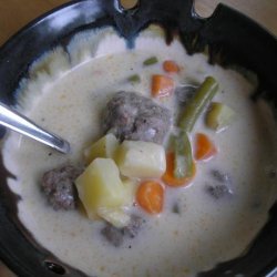 Swedish Meat Dumplings for Soup recipe