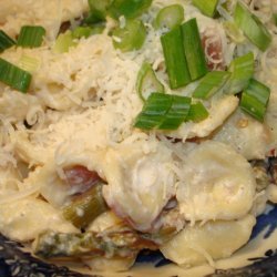 Creamy Goat Cheese and Asparagus Orecchiette recipe