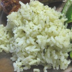 Savory Microwave Rice recipe