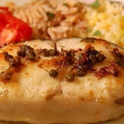 Capers and Halibut recipe