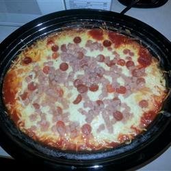 Slow Cooker Pizza recipe