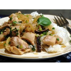 Thai Chicken with Basil Stir Fry recipe