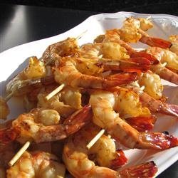 Honey Grilled Shrimp recipe
