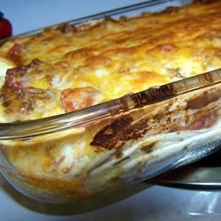 Smothered Mexican Lasagna recipe