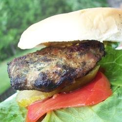 Goat Cheese and Spinach Turkey Burgers recipe