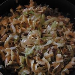 Cabbage and Noodles recipe