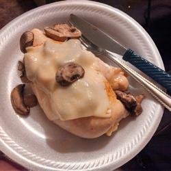 Mushroom and Swiss Chicken recipe