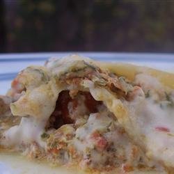 Easy Spinach Lasagna with White Sauce recipe