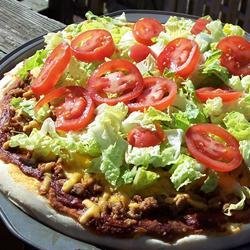 Taco Pizza recipe
