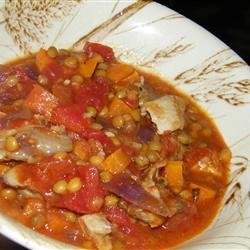 Chicken and Lentils recipe