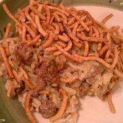 Chow Mein Noodle Casserole recipe