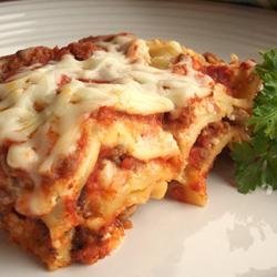 Simply Traditional Lasagna recipe