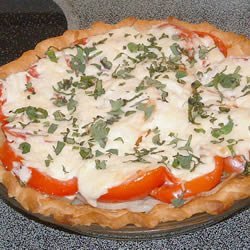 Fresh Tomato Pie recipe