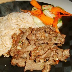 Korean BBQ Beef (Pul-Kogi) recipe