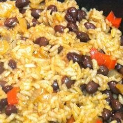 Cuban Beans and Rice recipe