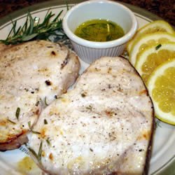 Grilled Swordfish with Rosemary recipe