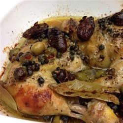 Prune and Olive Chicken recipe