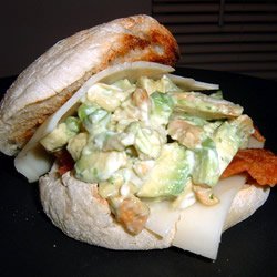 Cashew Avocado Chicken Salad recipe