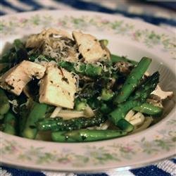 Chicken, Asparagus, and Mushroom Skillet recipe