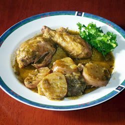 Pollo (Chicken) Fricassee from Puerto Rico recipe