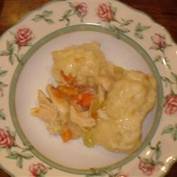 Quick and Super Easy Chicken and Dumplings recipe