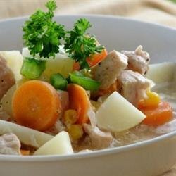 Hearty Turkey Stew with Vegetables recipe